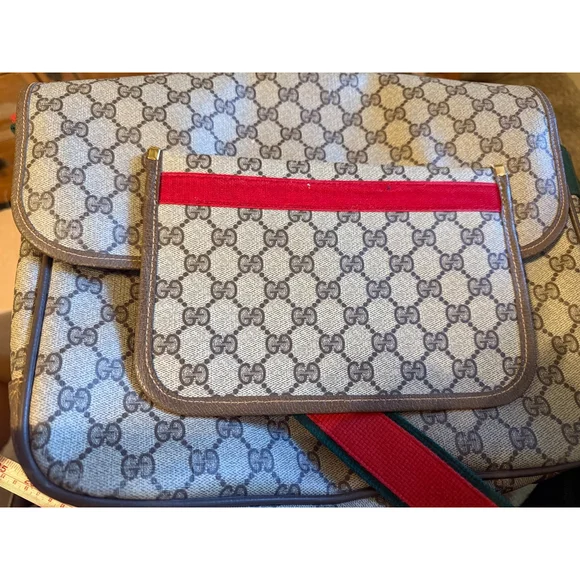 1990 Vintage Supreme Gucci Messenger Bag 019390091 - Picture 8 of 16